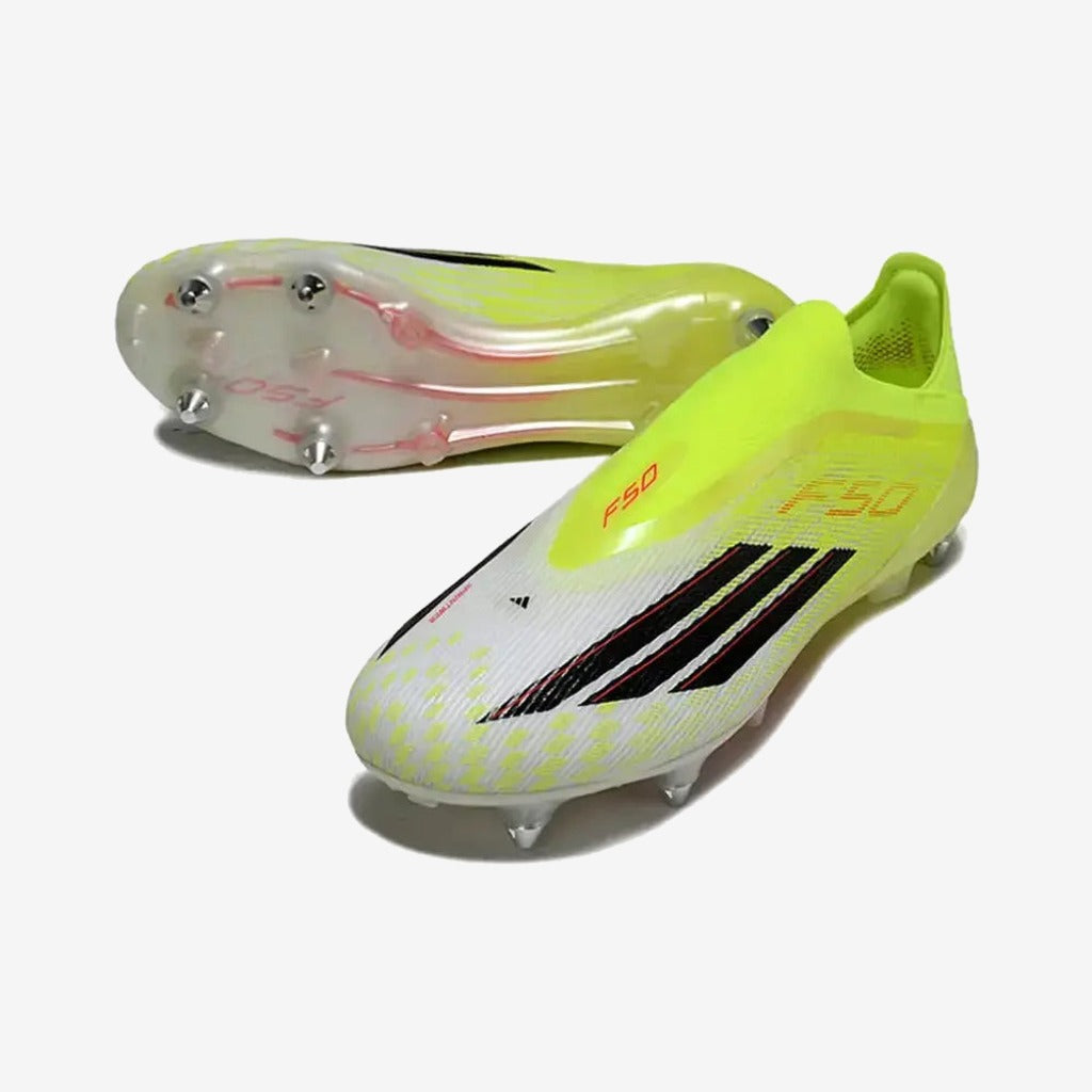 Adidas F50 Laceless Elite SG Born For Goals - Jaune/Noir/Rouge