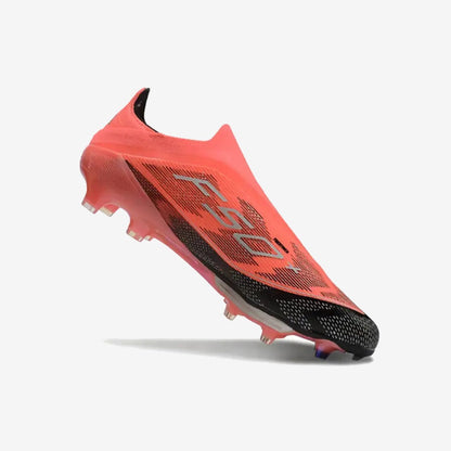 Adidas F50 + Laceless FG Vivid Horizon - Turbo/Aurora Black/Argenté