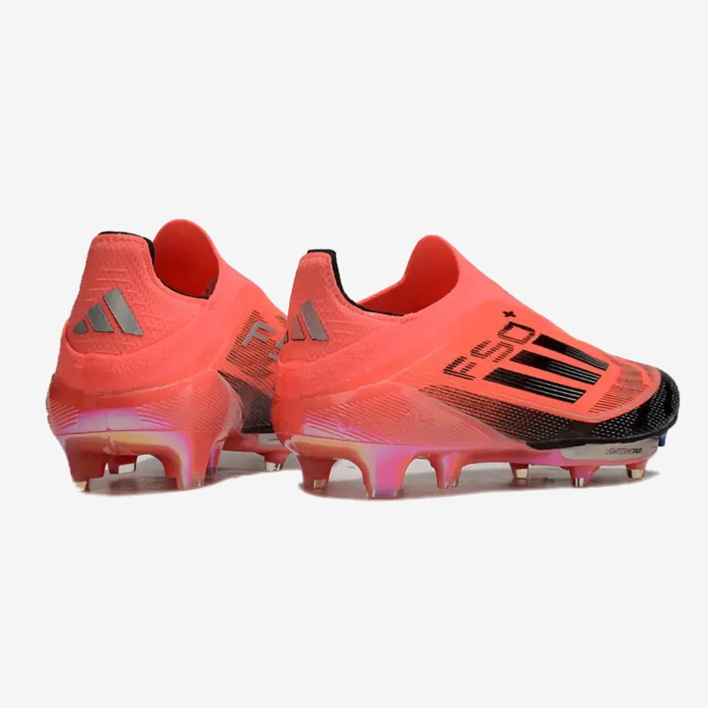 Adidas F50 + Laceless FG Vivid Horizon - Turbo/Aurora Black/Argenté