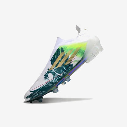 Adidas F50 Laceless Spécial Mohamed Salah FG - Blanc/Vert/Doré