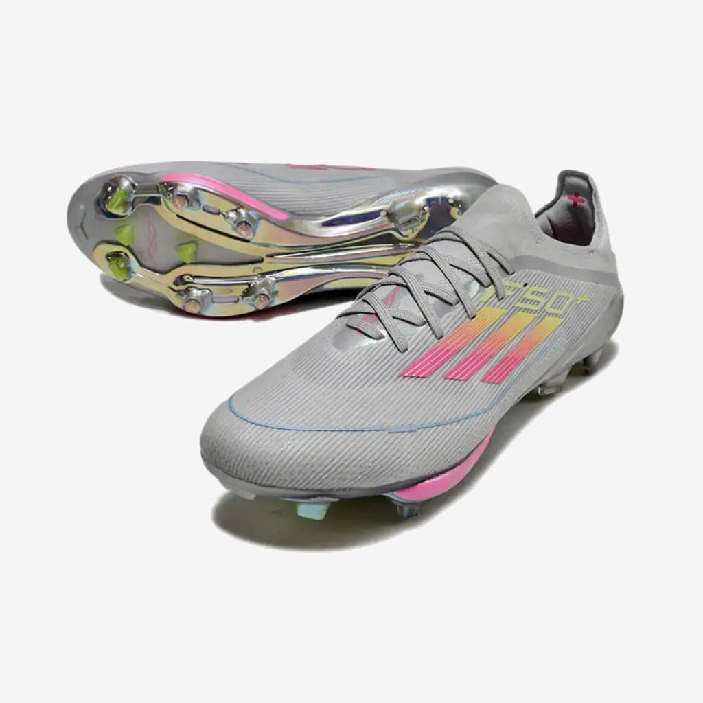 Adidas F50+ Lacets FG - Gris/Multicolor