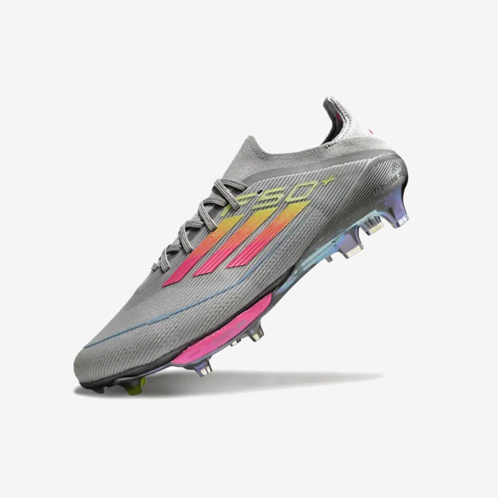 Adidas F50+ Lacets FG - Gris/Multicolor