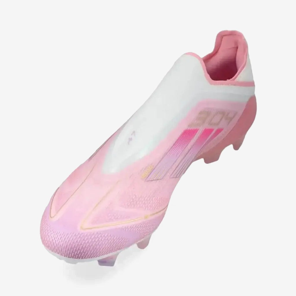 Adidas F50 Lamine Yamal Laceless FG - Rose/Blanc