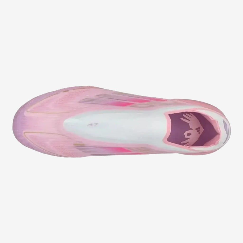 Adidas F50 Lamine Yamal Laceless FG - Rose/Blanc