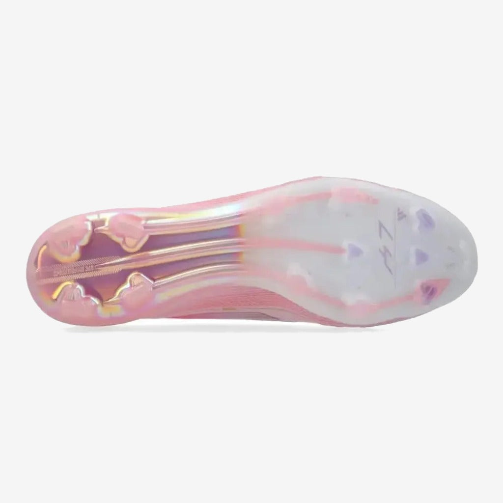 Adidas F50 Lamine Yamal Laceless FG - Rose/Blanc