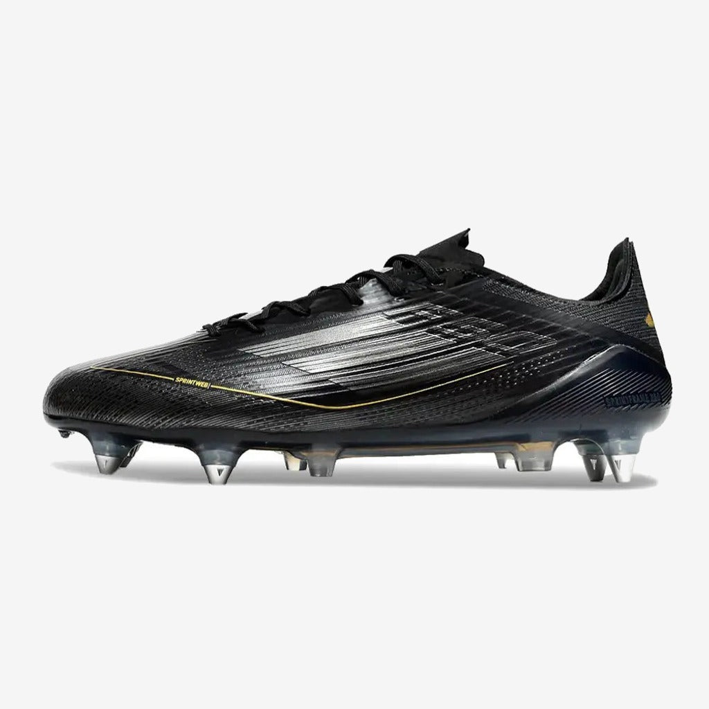 Adidas F50 Languette SG Dark Spark - Noir/Argenté/Doré