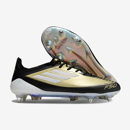 Adidas F50 Languette SG Triunfo Dorado - Doré/Blanc/Noir
