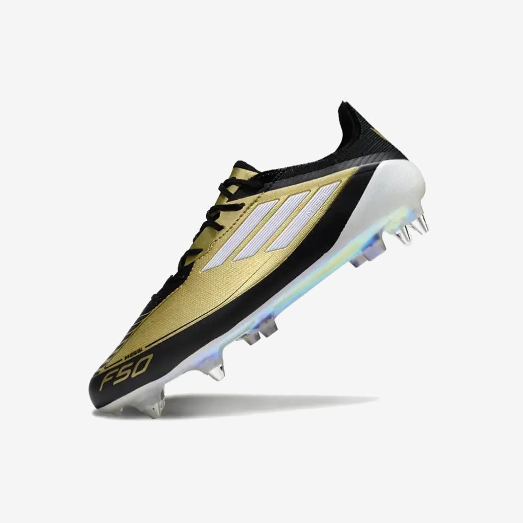 Adidas F50 Languette SG Triunfo Dorado - Doré/Blanc/Noir
