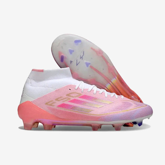 Adidas F50 Montante FG Lamine Yamal 304 - Rose clair/Purple Glow/Lite Pink ÉDITION LIMITÉE