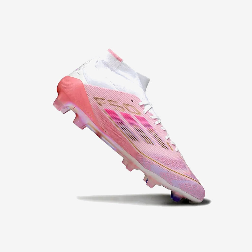 Adidas F50 Montante FG Lamine Yamal 304 - Rose clair/Purple Glow/Lite Pink ÉDITION LIMITÉE