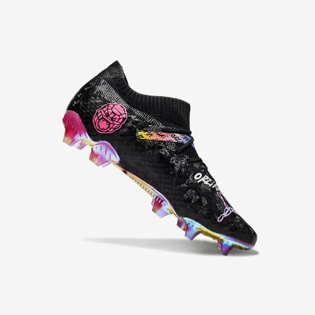 Puma Future 7 Ultimate FG/AG Orlinski - Noir/Argenté/Dark Amethyst/Sun Stream ÉDITION LIMITÉE