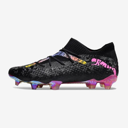 Puma Future 7 Ultimate FG/AG Orlinski - Noir/Argenté/Dark Amethyst/Sun Stream ÉDITION LIMITÉE