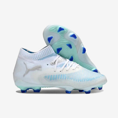 Puma Future 8 Ultimate FG - Bleu Ciel/Blanc/Gris