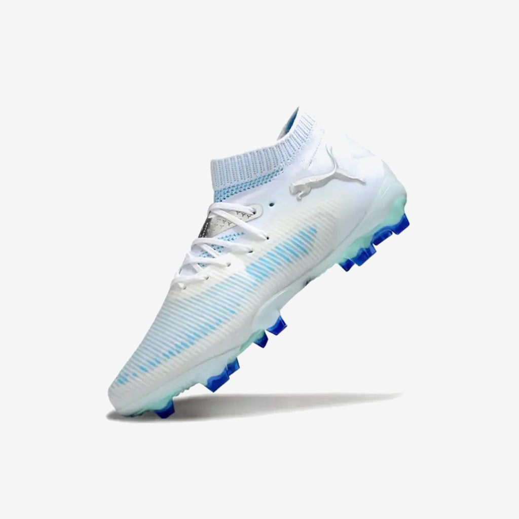 Puma Future 8 Ultimate FG - Bleu Ciel/Blanc/Gris