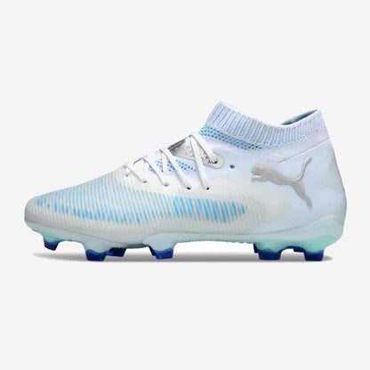 Puma Future 8 Ultimate FG - Bleu Ciel/Blanc/Gris