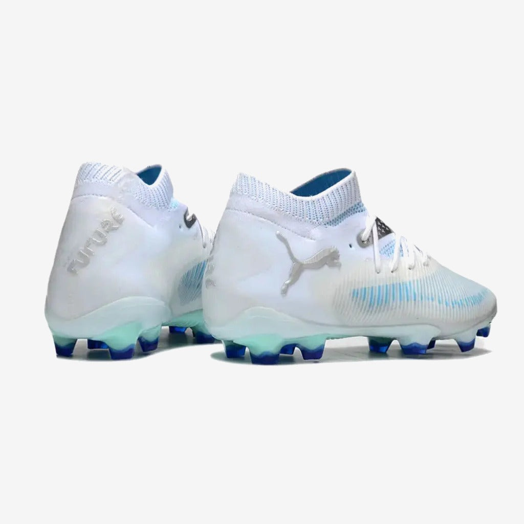 Puma Future 8 Ultimate FG - Bleu Ciel/Blanc/Gris