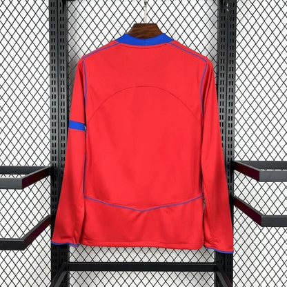 Maillot Rouge Paris 2025 Manches Longues