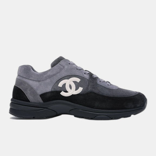 Chanel Baskets basses CC Gris