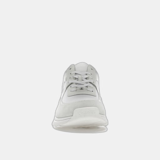 Chanel CC Daim Blanc