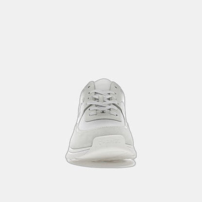 Chanel CC Daim Blanc