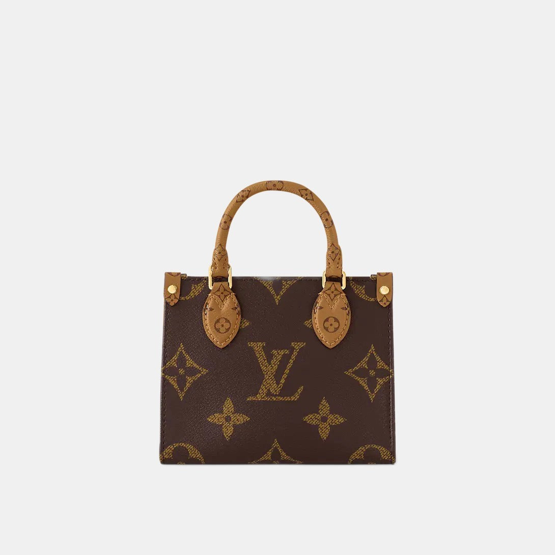 LV - Petit Cabas OnTheGo BB Maron double