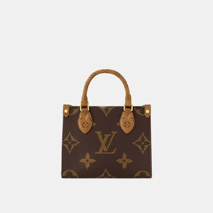 LV - Petit Cabas OnTheGo BB Maron double