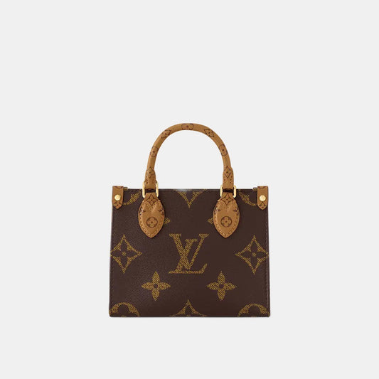 LV - Petit Cabas OnTheGo BB Maron double