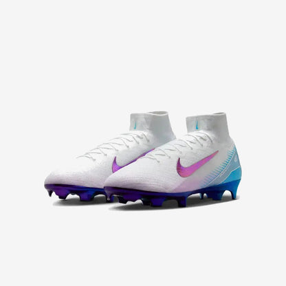 Nike Mercurial Superfly 10 Elite FG Chromatic Pack Blanc/Violet/Bleu