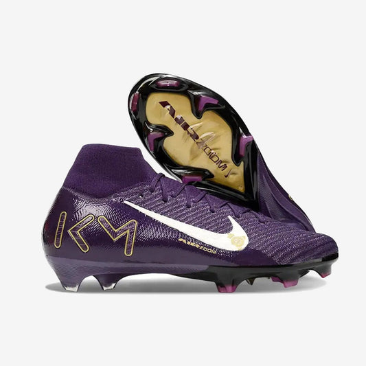 Nike MERCURIAL SUPERFLY 10 ELITE FG MBAPPÉ PERSONAL EDITION - VIOLET/BLANC