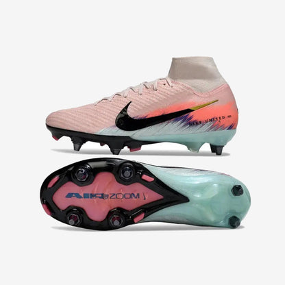 Nike MERCURIAL SUPERFLY 10 ELITE SG UNITED - SILT RED/BLEU