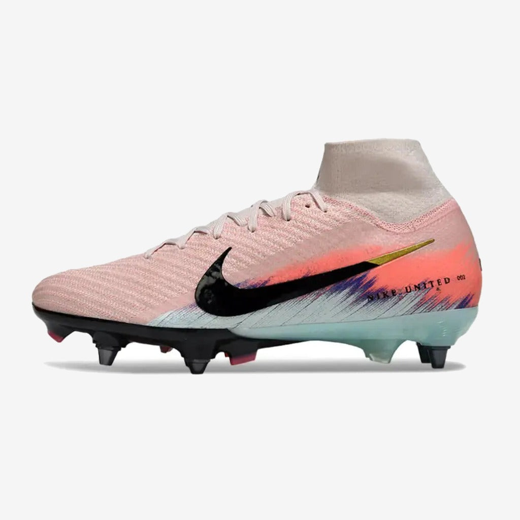 Nike MERCURIAL SUPERFLY 10 ELITE SG UNITED - SILT RED/BLEU