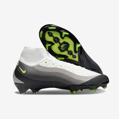 Nike MERCURIAL SUPERFLY 10 X AIR MAX 95 ELITE FG - NOIR/JAUNE/GRIS/LIGHT GRAPHITE ÉDITION LIMITÉE