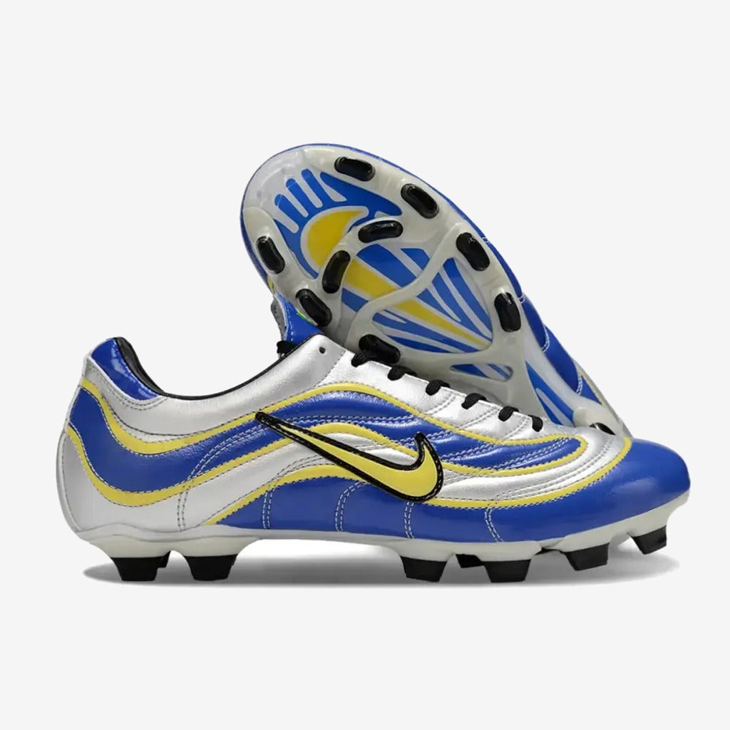 Nike MERCURIAL VAPOR 1 R9 FG - Argenté/Bleu/Jaune