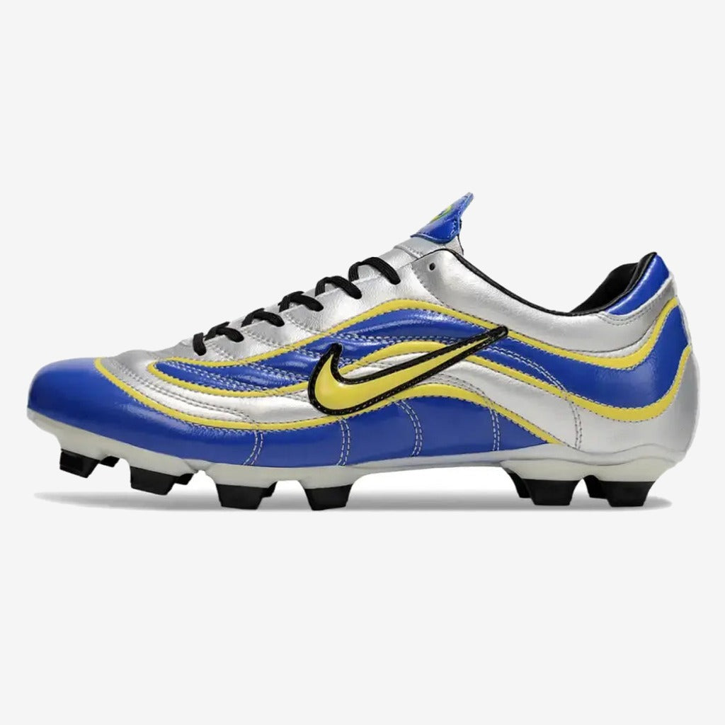 Nike MERCURIAL VAPOR 1 R9 FG - Argenté/Bleu/Jaune