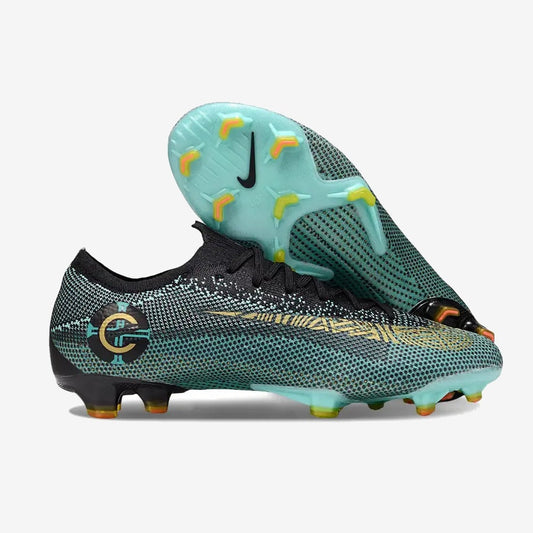 Nike Mercurial Vapor 12 FG CR7 Chapter 6:Born Leader - Vert Turquoise/Jaune vif/Noir