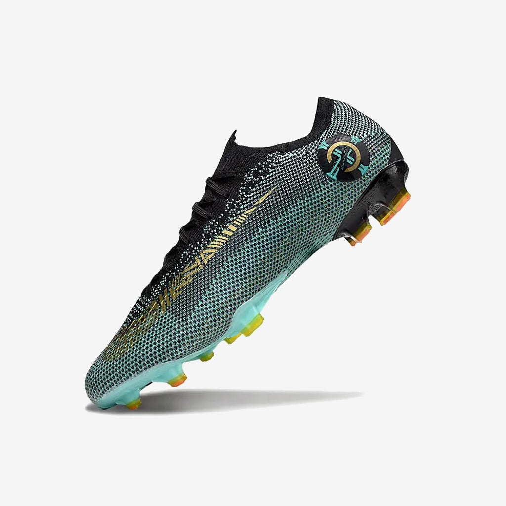 Nike Mercurial Vapor 12 FG CR7 Chapter 6:Born Leader - Vert Turquoise/Jaune vif/Noir
