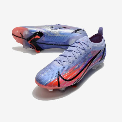 Nike MERCURIAL VAPOR 14 ELITE FG KM FLAMES - VIOLET/ARGENTÉ