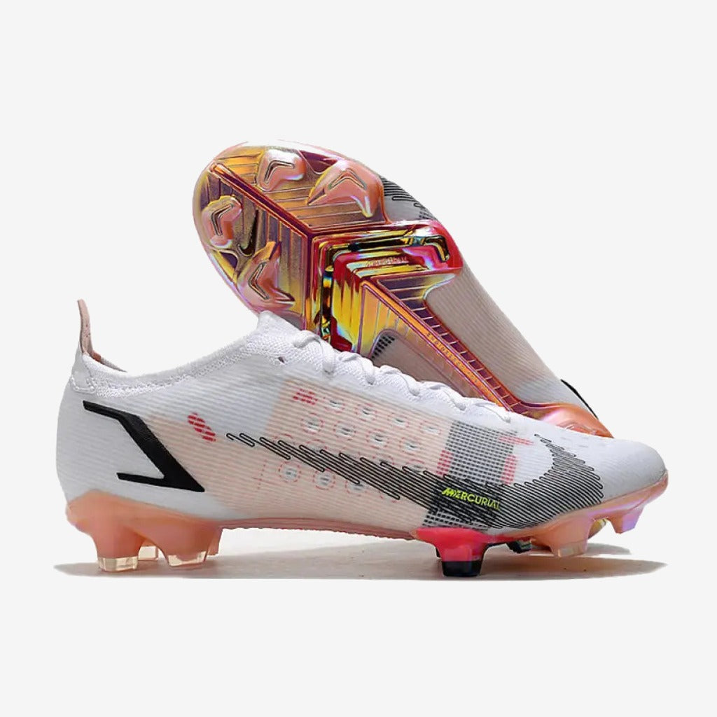 Nike MERCURIAL VAPOR 14 ELITE FG RAWDACIOUS - BLANC/ROUGE/ROSE