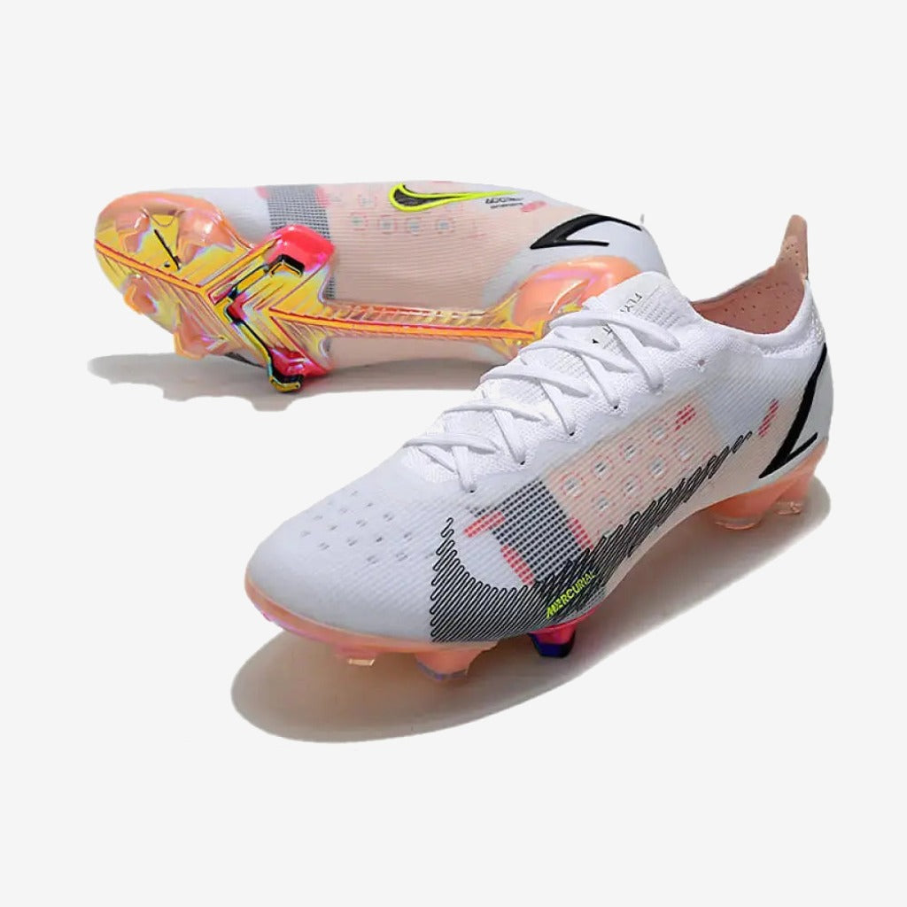 Nike MERCURIAL VAPOR 14 ELITE FG RAWDACIOUS - BLANC/ROUGE/ROSE