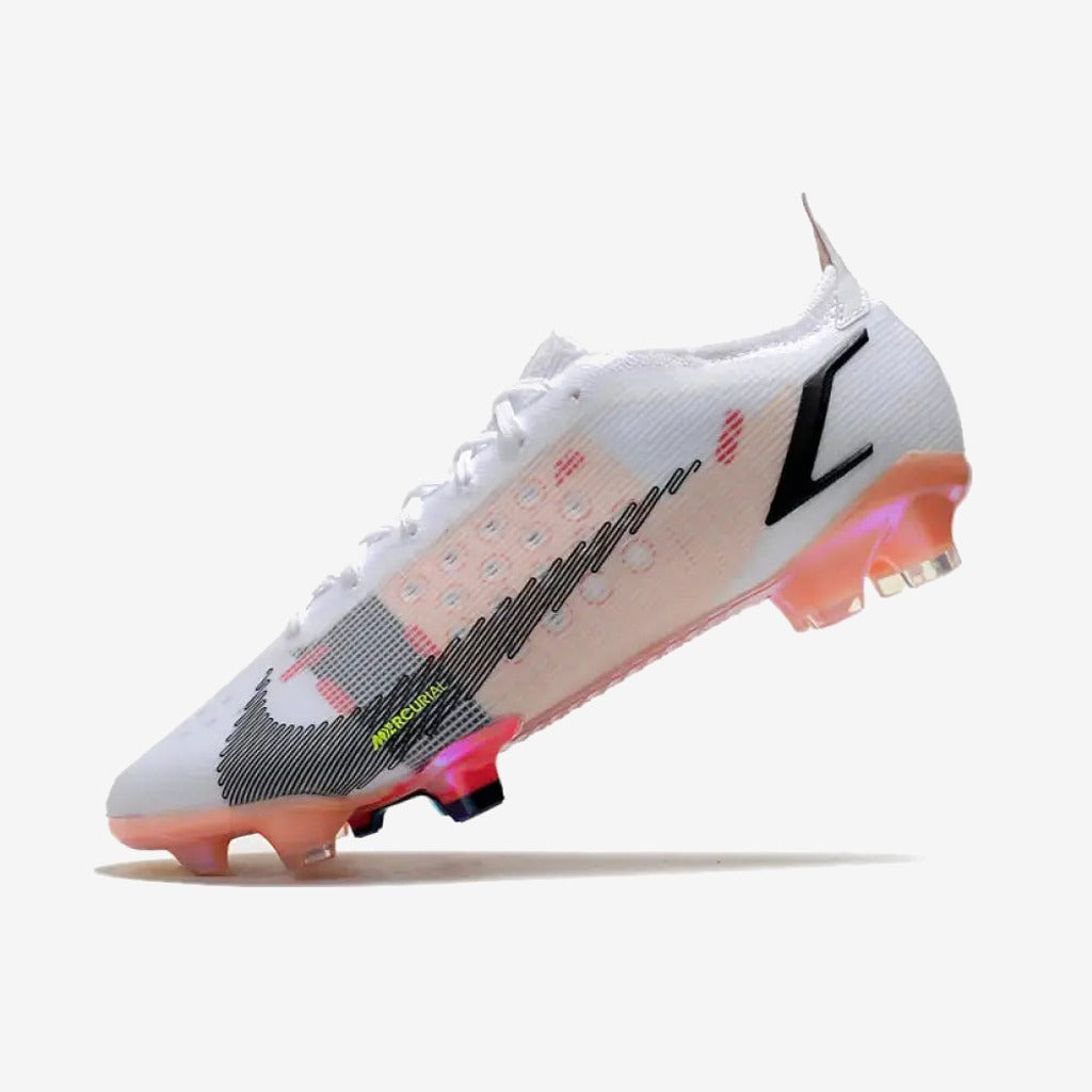 Nike MERCURIAL VAPOR 14 ELITE FG RAWDACIOUS - BLANC/ROUGE/ROSE
