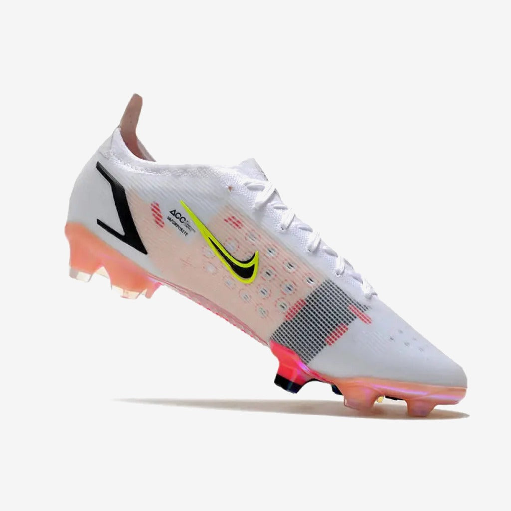 Nike MERCURIAL VAPOR 14 ELITE FG RAWDACIOUS - BLANC/ROUGE/ROSE