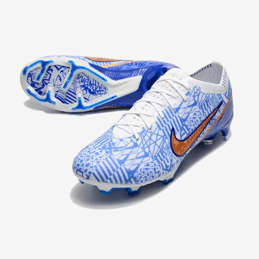 Nike Mercurial Vapor 15 Elite CR7 FG 'Azulejo' Bleu/Doré