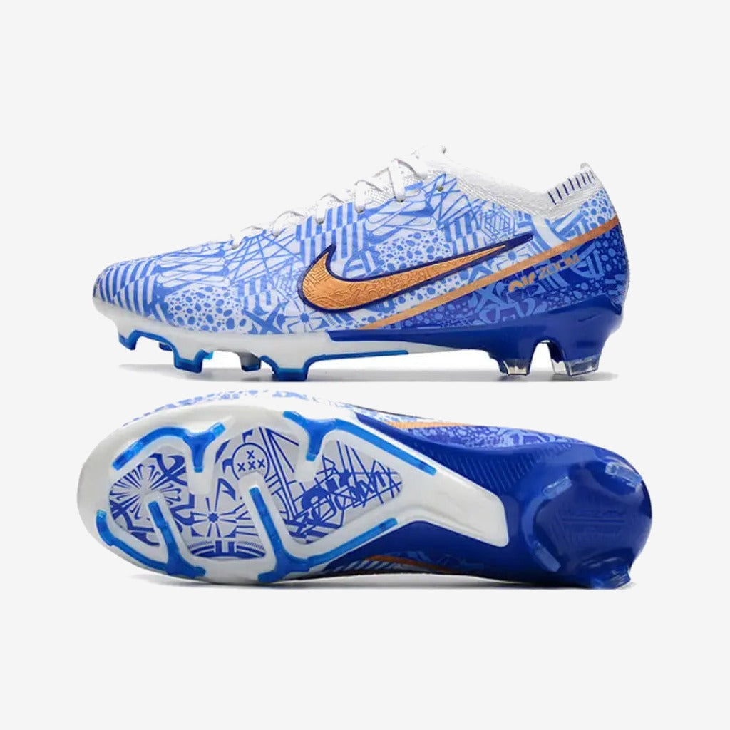 Nike Mercurial Vapor 15 Elite CR7 FG 'Azulejo' Bleu/Doré