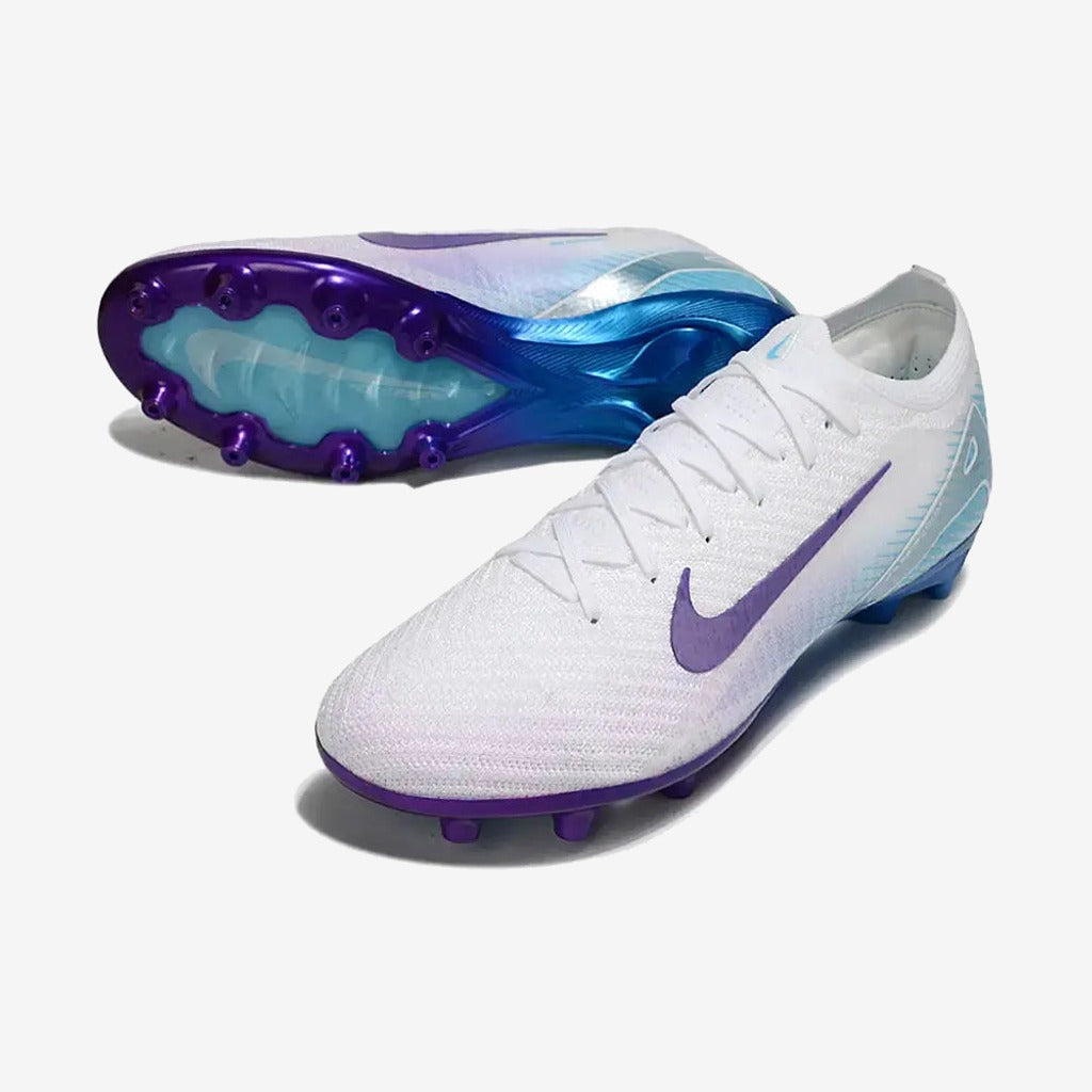 Nike MERCURIAL VAPOR 16 ELITE AG Chromatic - Blanc/Violet/Bleu