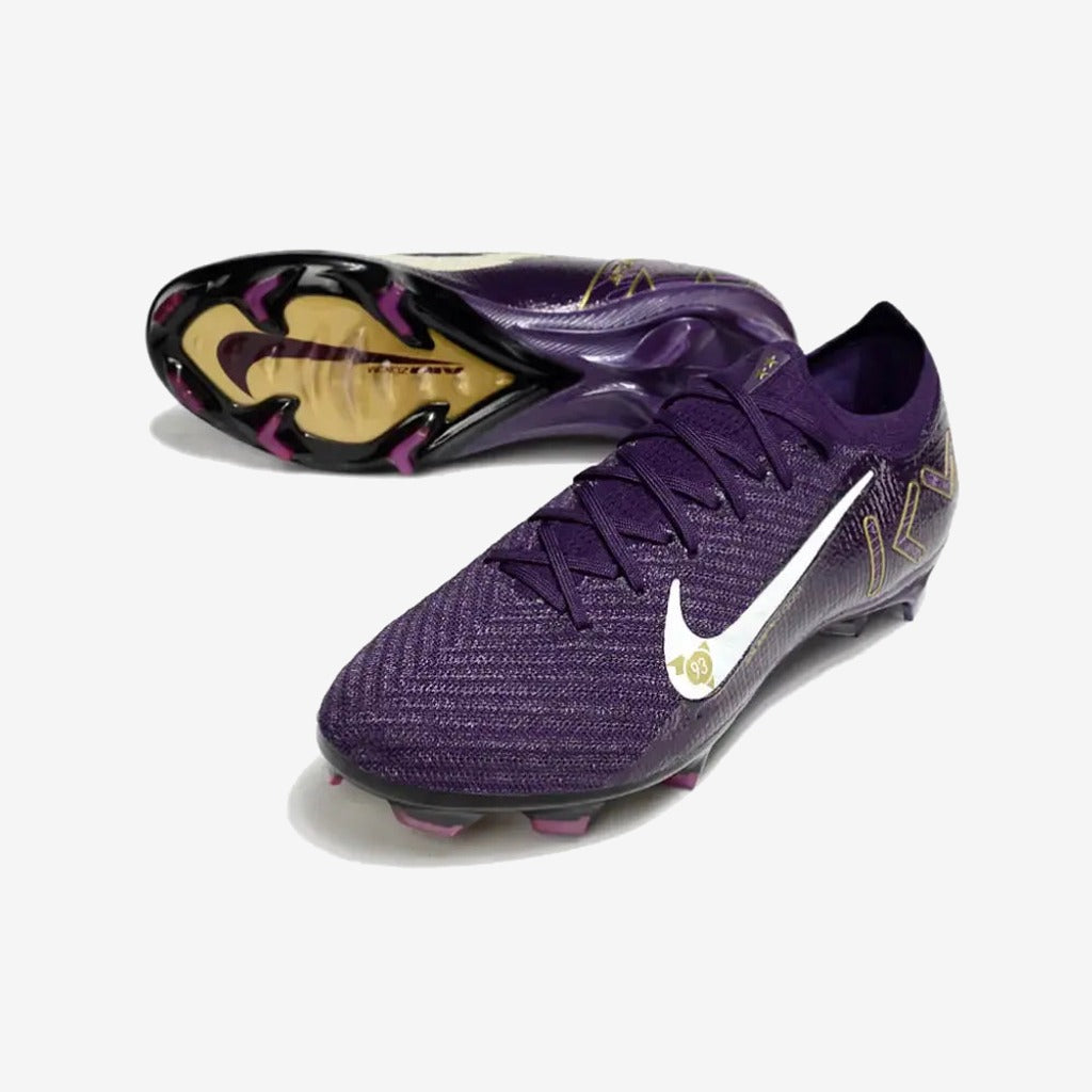 Nike MERCURIAL VAPOR 16 ELITE FG MBAPPÉ PERSONAL EDITION - VIOLET/BLANC