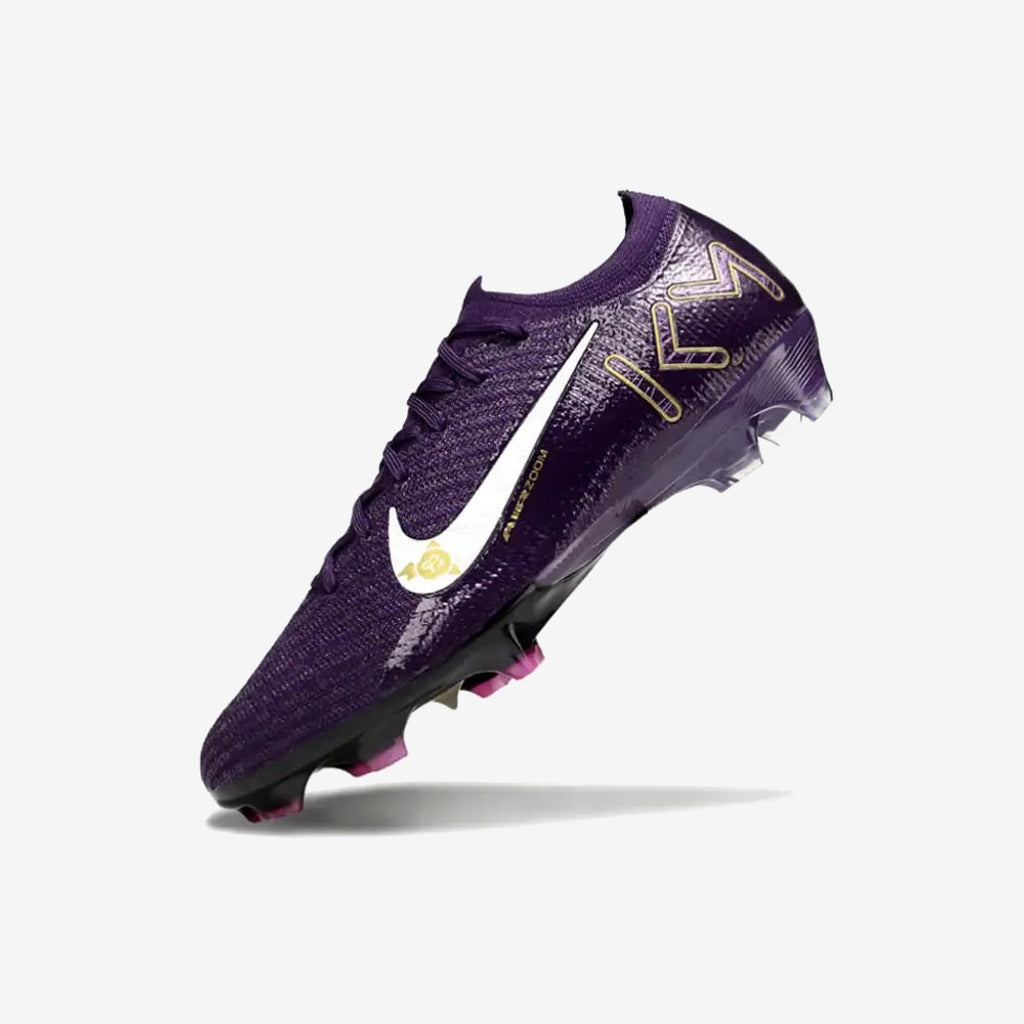 Nike MERCURIAL VAPOR 16 ELITE FG MBAPPÉ PERSONAL EDITION - VIOLET/BLANC