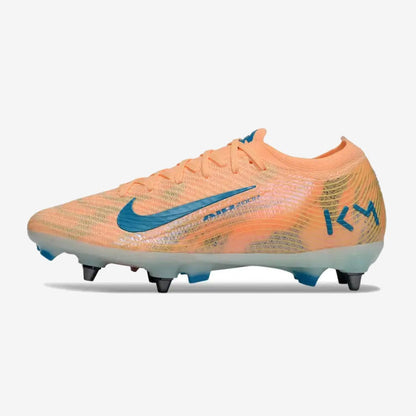 Nike MERCURIAL VAPOR 16 ELITE SG Kylian Mbappe - Orange/Bleu turquoise SG