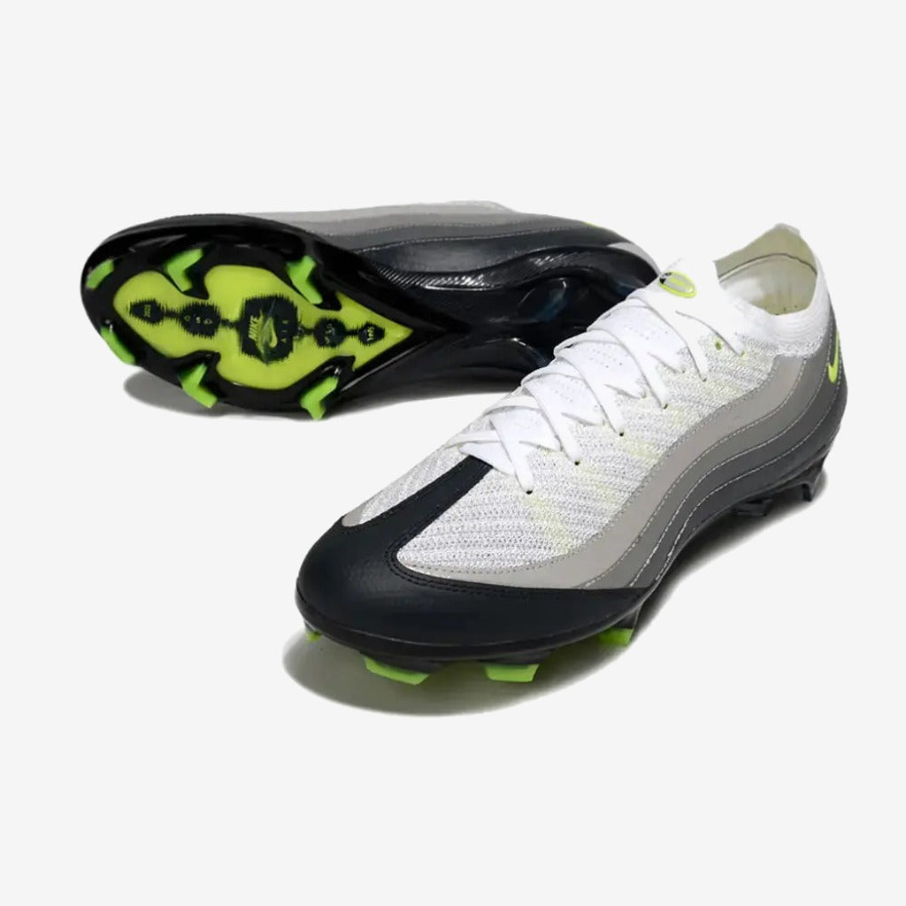 Nike MERCURIAL Vapor 16 X AIR MAX 95 ELITE FG - NOIR/JAUNE/GRIS/LIGHT GRAPHITE ÉDITION LIMITÉE
