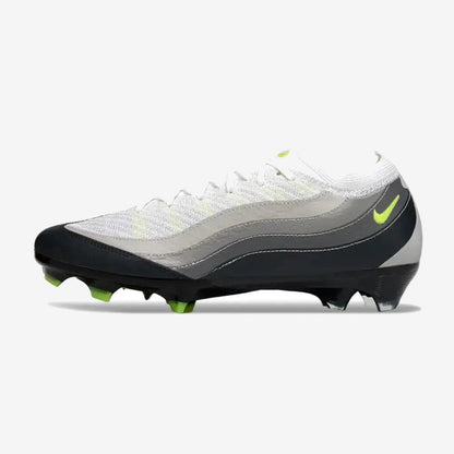 Nike MERCURIAL Vapor 16 X AIR MAX 95 ELITE FG - NOIR/JAUNE/GRIS/LIGHT GRAPHITE ÉDITION LIMITÉE