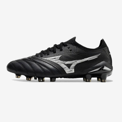 Mizuno Morelia Neo 4 Beta Elite FG/AG Unlimited Black - Noir/Argent/Noir